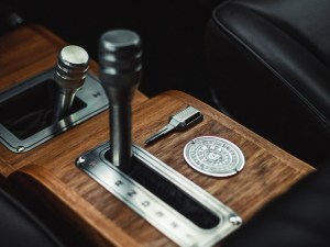 Custom stainless steel key for iconic Land Rover Defenders