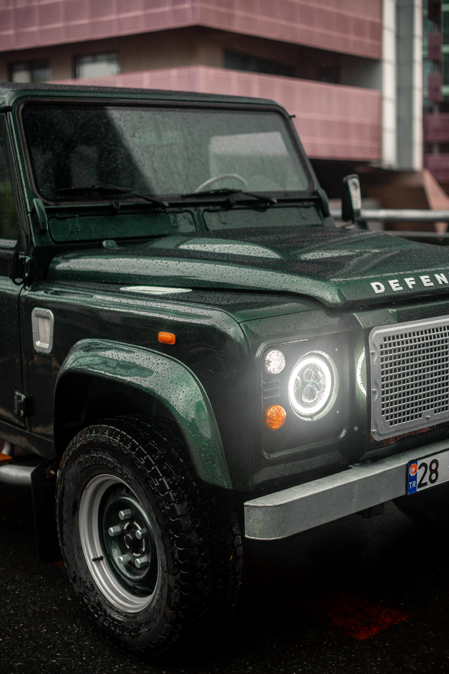 Land Rover Defender Aluminium Side Vents
